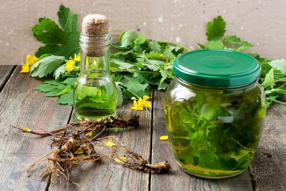 Βάμμα Celandine για μύκητες των νυχιών